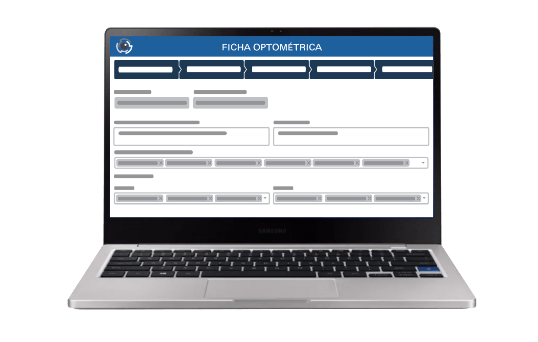 computador sistema optometria onvisus